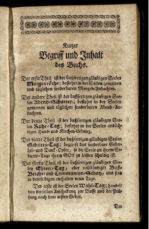 Kurzer Begriff und Inhalt des Buchs.