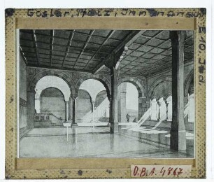Kaiserpfalz Goslar (Rekonstruktionszeichnung)