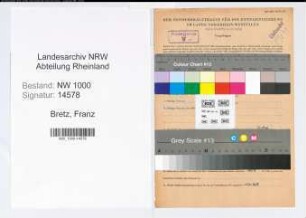 Entnazifizierung Franz Bretz, geb. 09.09.1896 (Postschaffner)
