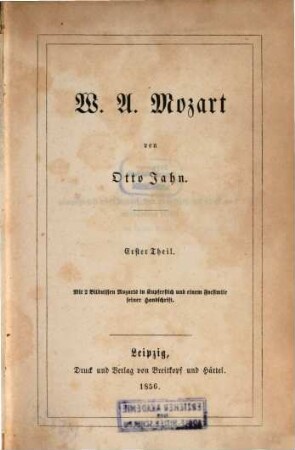 W. A. Mozart, 1