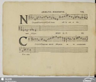 VIII. Forster, Georg: Non potest homo