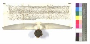 Simon von Stetten für seines Sohns Knecht Michel von Sindringen; Siegel: Simon von Stetten.
