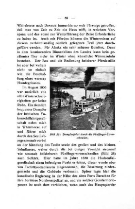 Dampferfahrt durch die Fünffinger-Stromschnellen.