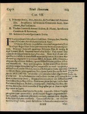 Cap. VII.