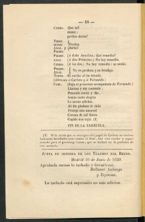 [Nota del censor de teatros]