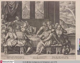 [Die Menschheit erwartet das Jüngste Gericht; Mankind awaiting the Last Judgement]