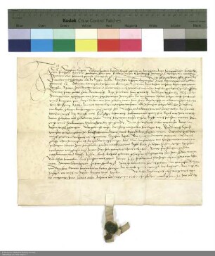 Revers Stephan Schotts bezüglich der Belehnung mit Gütern in Breitensee und bei Milz durch Johann [II. von Henneberg], Abt von Fulda