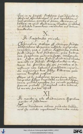 [fol. 6] De praeceptoribus privatis