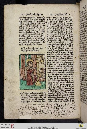 von sant Philippo von Zwoelfboten