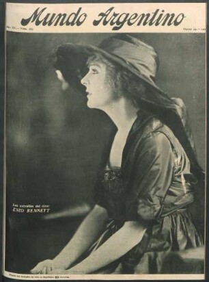 Las estrellas del cine: Enid Bennett [Fotografía]