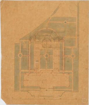 Voit, August von; München; Botanischer Garten - Lageplan