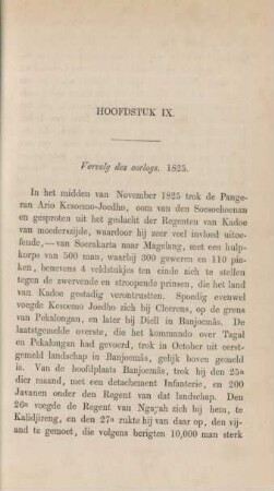 Hoofdstuk IX [XI]. Vervolg des oorlogs. 1825