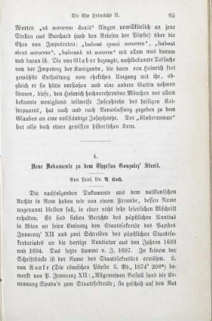 95 - 111 Neue Dokumente zu dem Thyrsus Gonzalez' Streit