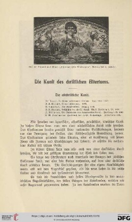 Die Kunst des christlichen Altertums