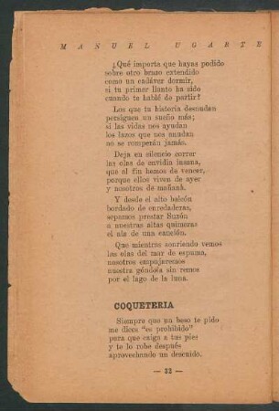 Coquetería