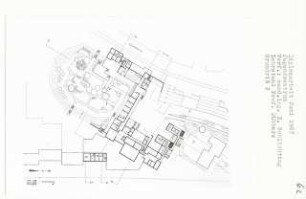 Jugendzentrum, Berlin-Kreuzberg (Diplomarbeit bei Kurt Dübbers): Grundriss 1:200