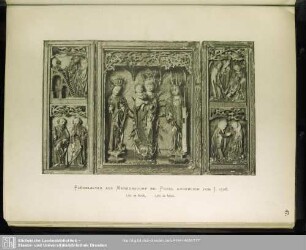 Flügelaltar Aus Markersdorf Bei Penig, Angeblich Vom J. 1508