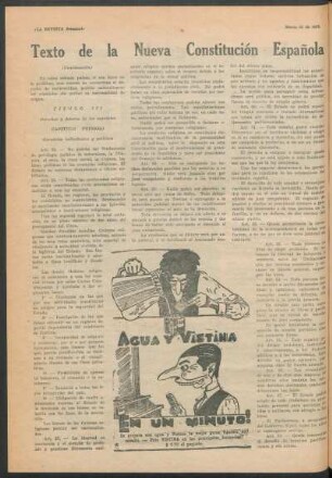 Texto de la Nueva Constitución Española