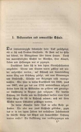 Ludwig Tieck : Erinnerungen aus dem Leben des Dichters nach dessen mündlichen und schriftlichen Mittheilungen, 2