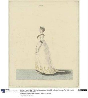 Gallery of Fashion, Fig. 284: Evening Dress
