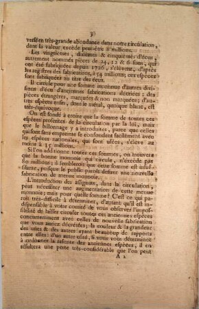 Rapport Fait A L'Assemblée Nationale, Au Nom Du Comité Des Monnoies, Sur les Monnoies basses, Par Gabriel De Cussy, Député du Département de Calvados, Le 9 Décembre 1790