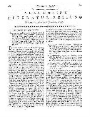 Beyträge zum teutschen Recht. T. 2. Hrsg. v. J. C. Siebenkees. Nürnberg, Altdorf: Monath 1786