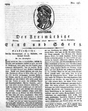 Nro. 186., Montag den 17. September