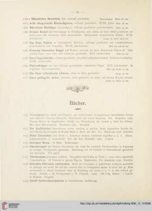 Bücher (Nr. 1172 - 1179)