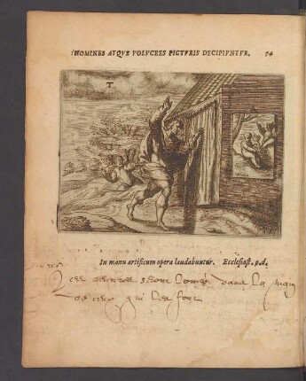 74. Homines atque volucres picturis decipiuntur.