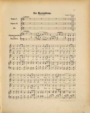 Marien-Lieder : für 2 u. mehrere Singst. mit Begl. d. Pianoforte oder d. Orgel. 2 (1879)