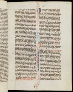 Fleuronnée-Initialen M und I, gespalten (Agg)