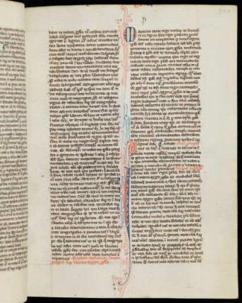 Fleuronnée-Initialen M und I, gespalten (Agg)
