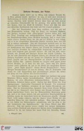 Johann Strauss, der Vater