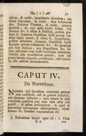 51-53, Caput IV