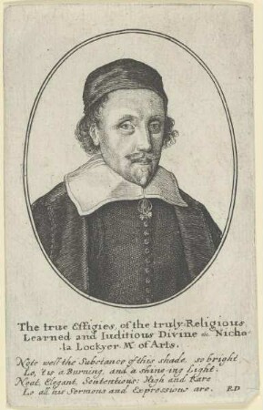 Bildnis des Nicholas Lockyer