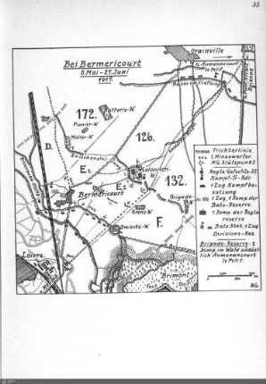 Bei Bermericourt 5. Mai - 27. Juni 1917.