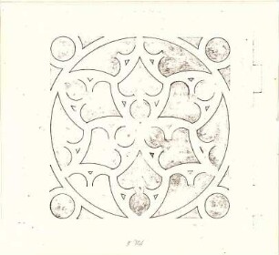 Gärtner, Friedrich von; München; Wittelsbacherpalast - Ornament (Detail)