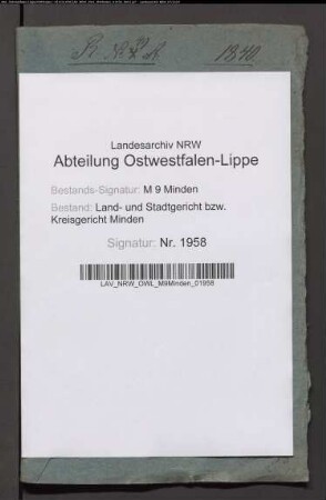 Sonstige: Rohlfing, Johann Cord:
