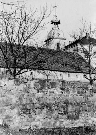 Röhrsdorf, Schloss, Ansicht von der Gärtnerei aus