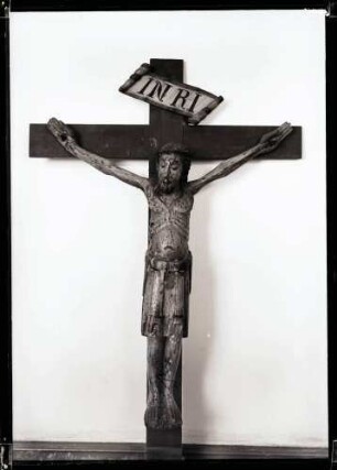 Kloster; Kreuzgang, romanisches Kruzifix