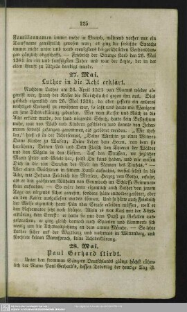 28. Mai. Paul Erhard stirbt