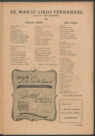 De Mario Lirio Fernández : Tomado de "Cine Argentino" - Enrique Muiño , Pepe Arias
