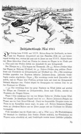 Frühjahrskämpfe Mai 1915