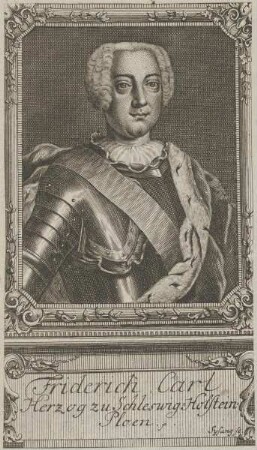 Bildnis des Friderich Carl
