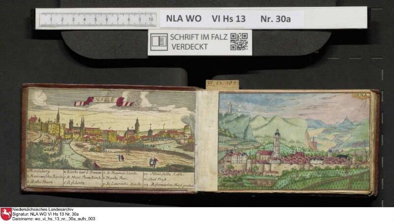 Stammbuch des U. J. Schrader aus Hannover