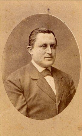 Erinnerungsalbum für Professor August La Fontaine mit Fotografien von seinen Schülern. Schmidt, Wilhelm