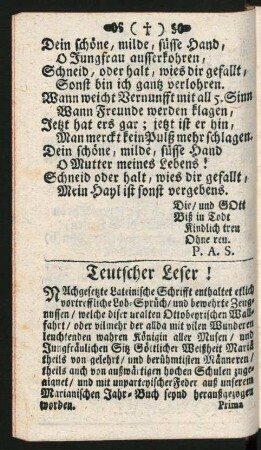 Teutscher Leser