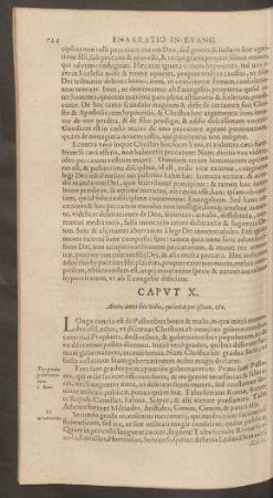 Caput X. Amen, amen dico vobis, qui intrat per ostium