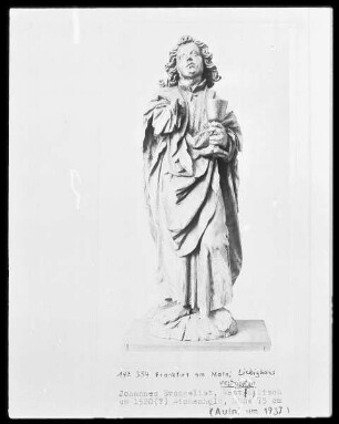 Zwei Jünger Christi — Johannes Evangelista