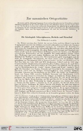65: Die Kirchspiele Schweighausen, Becheln und Dienethal